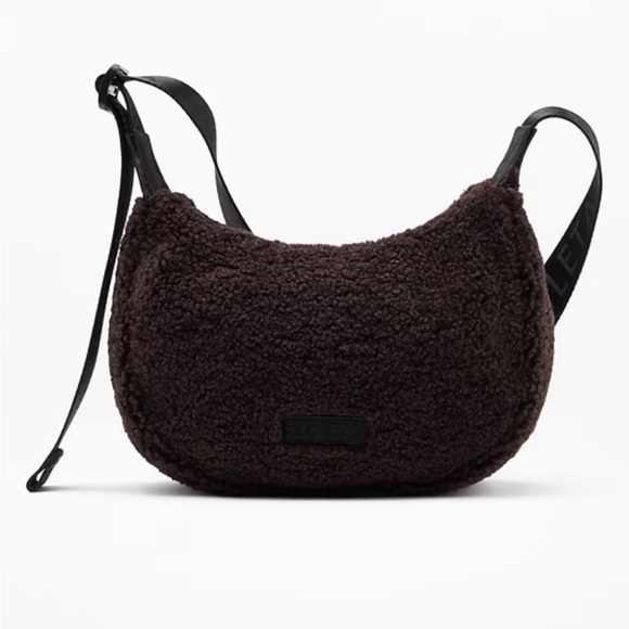 Athleta Handbags - Athleta All About Sherpa Mini Crescent Bag